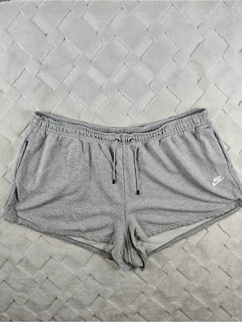 Nike Essential Fleece Shorts Womens 3x Gray Comfort